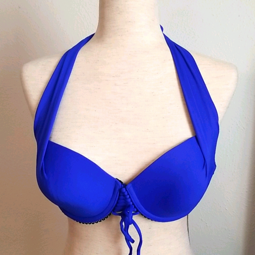 ☀️NEW Coco Reef Royal Blue Halter Swim Top